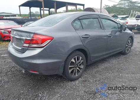 2014 Honda Civic Ex from USA, damaged, VIN 19XFB2F87EE058652